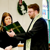 Installed early February as lay minister, Zena Stussy with Rev. Alex Ohman, at Faith Lutheran Church, Pelican Rapids.