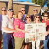 The following Pelican Rapids High School Graduates & a few spouses took time out of Happy Hour in Apache Junction, AZ, to stop & read the Press.
Included in the photos are Cindi Strand, 76; Gail Beech, 76; Julianne Holt, Ann Weiss Mark, 71; Jeff Holt, 76; Deb Evenson, 75; Dave Strand, 73; Dave Peterson, 69; Paul Beech, Daryl Weiss, 69; Gene Ripley 76.